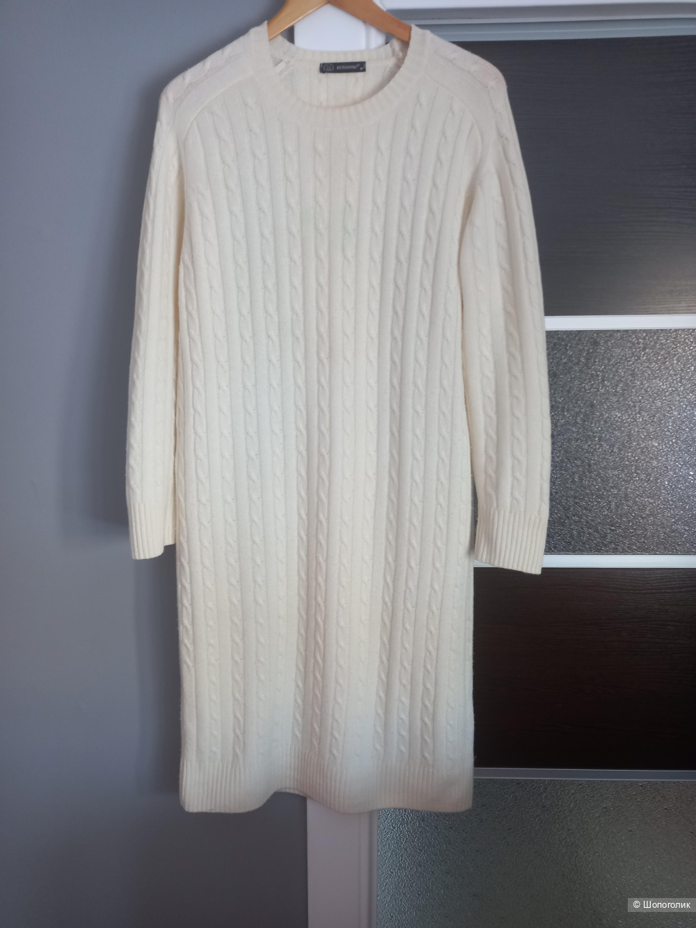 Платье SERIANNO, шерсть, кашемир, 48-50 размер