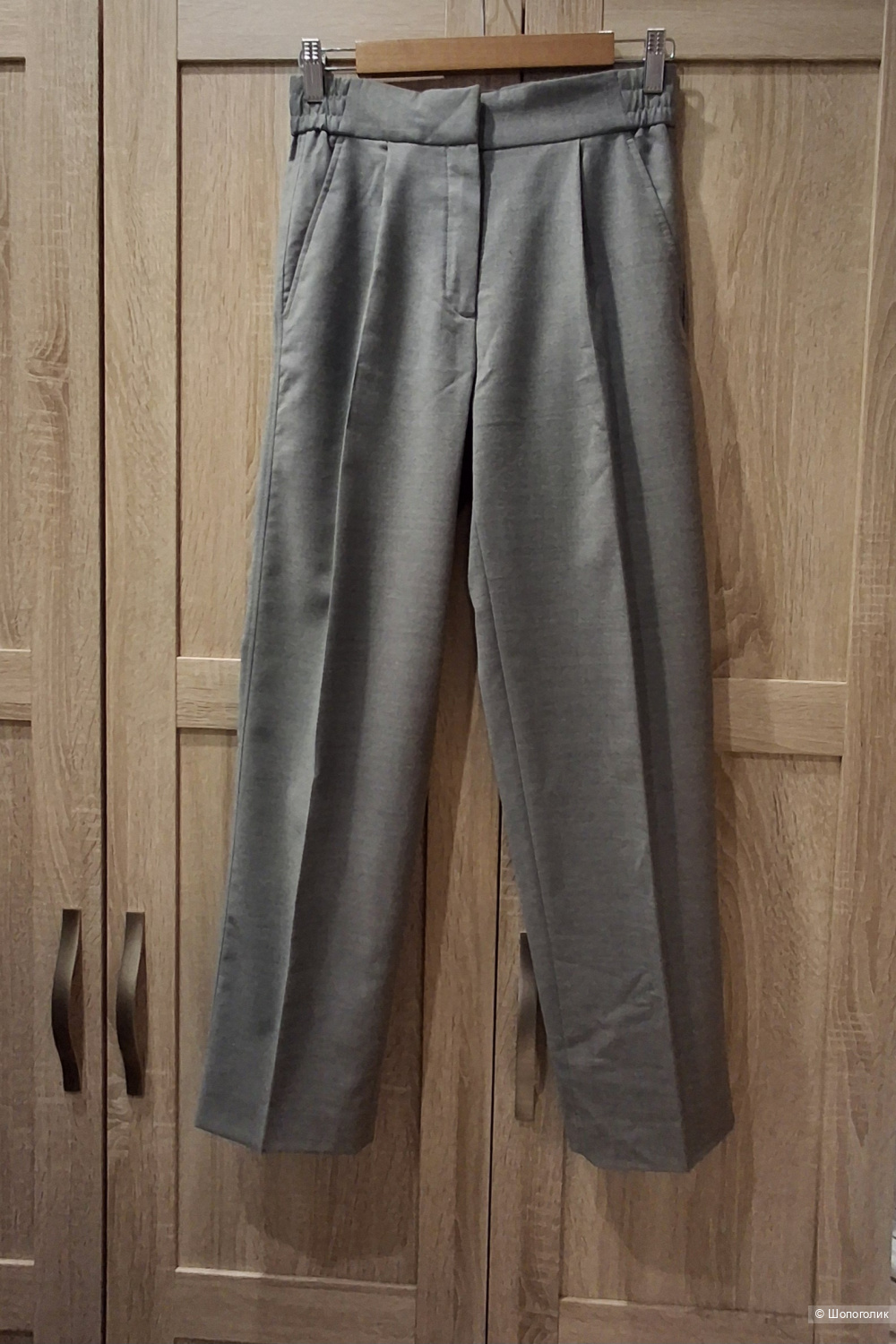 Шерстяные брюки Massimo Dutti/44