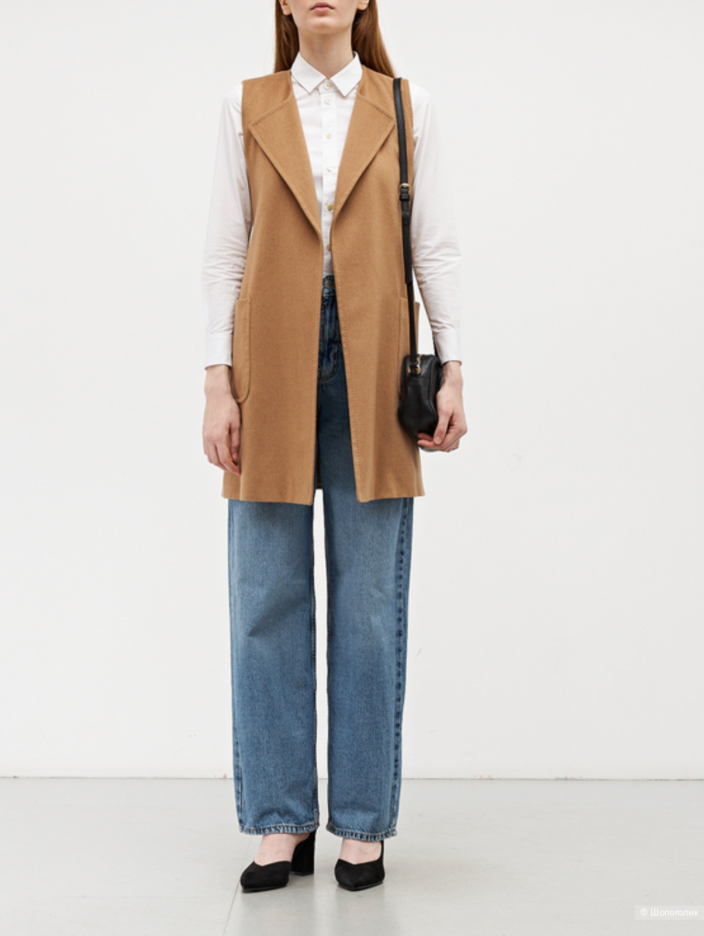 Massimo Dutti, жилет шерстяной, S