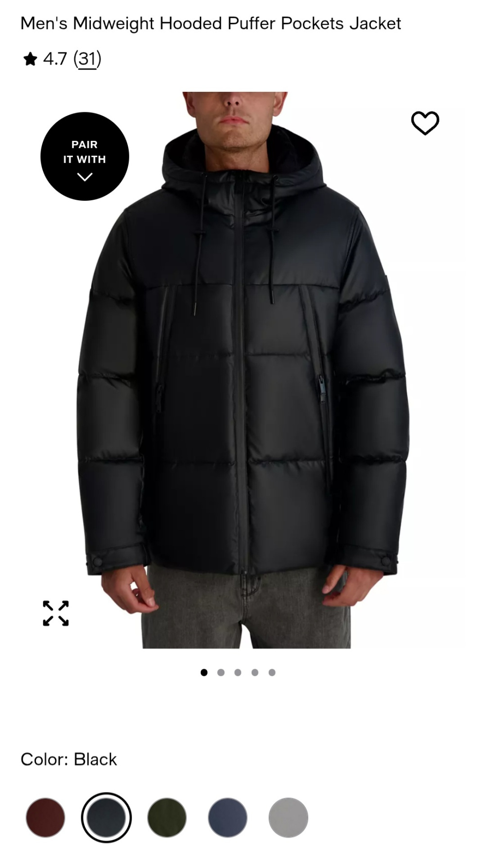 Мужская куртка Karl Lagerfeld 54 р-р