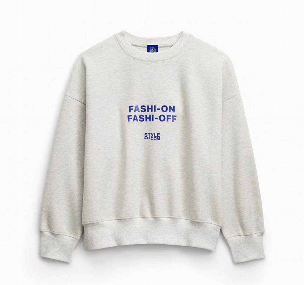 Свитшот Zara коллаборация с Pantone, размер 52-55
