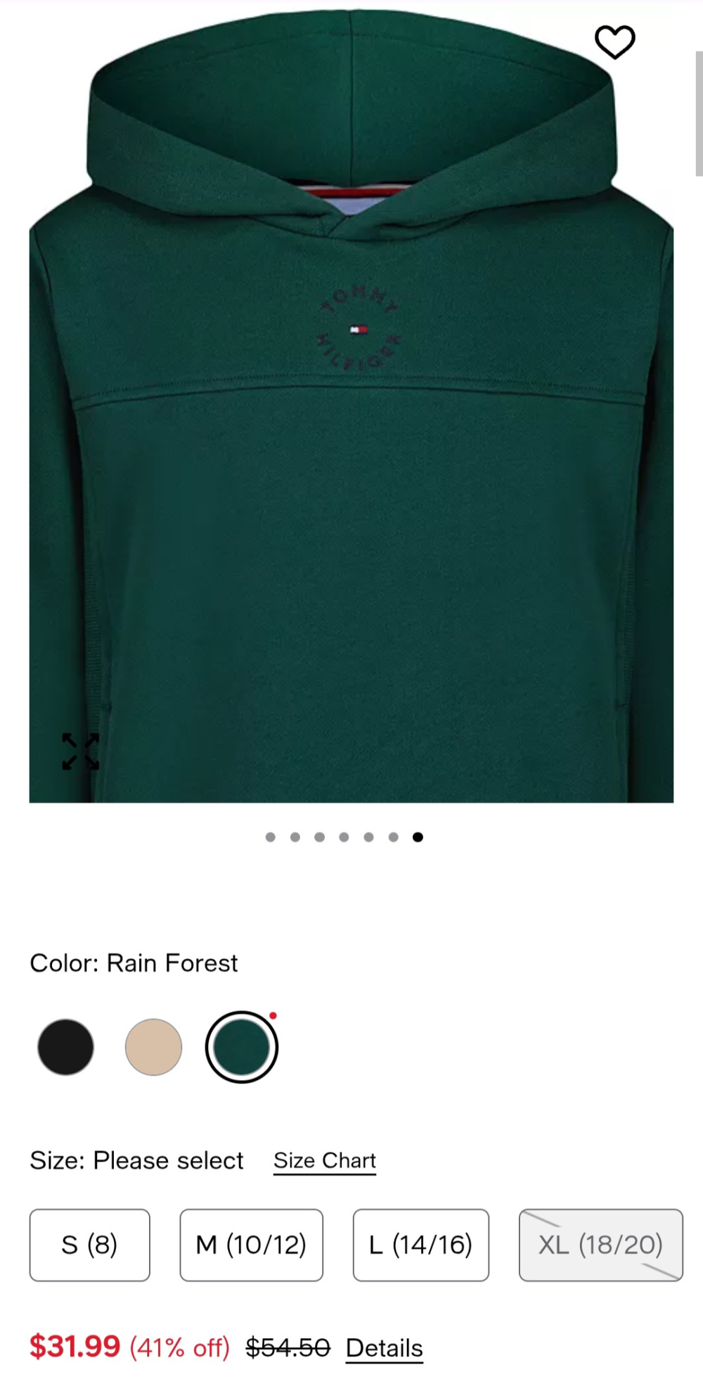 Толстовка Tommy Hilfiger 40-42