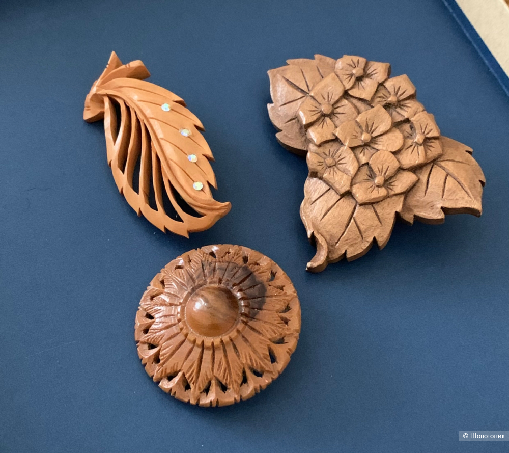 Брошь Цветы