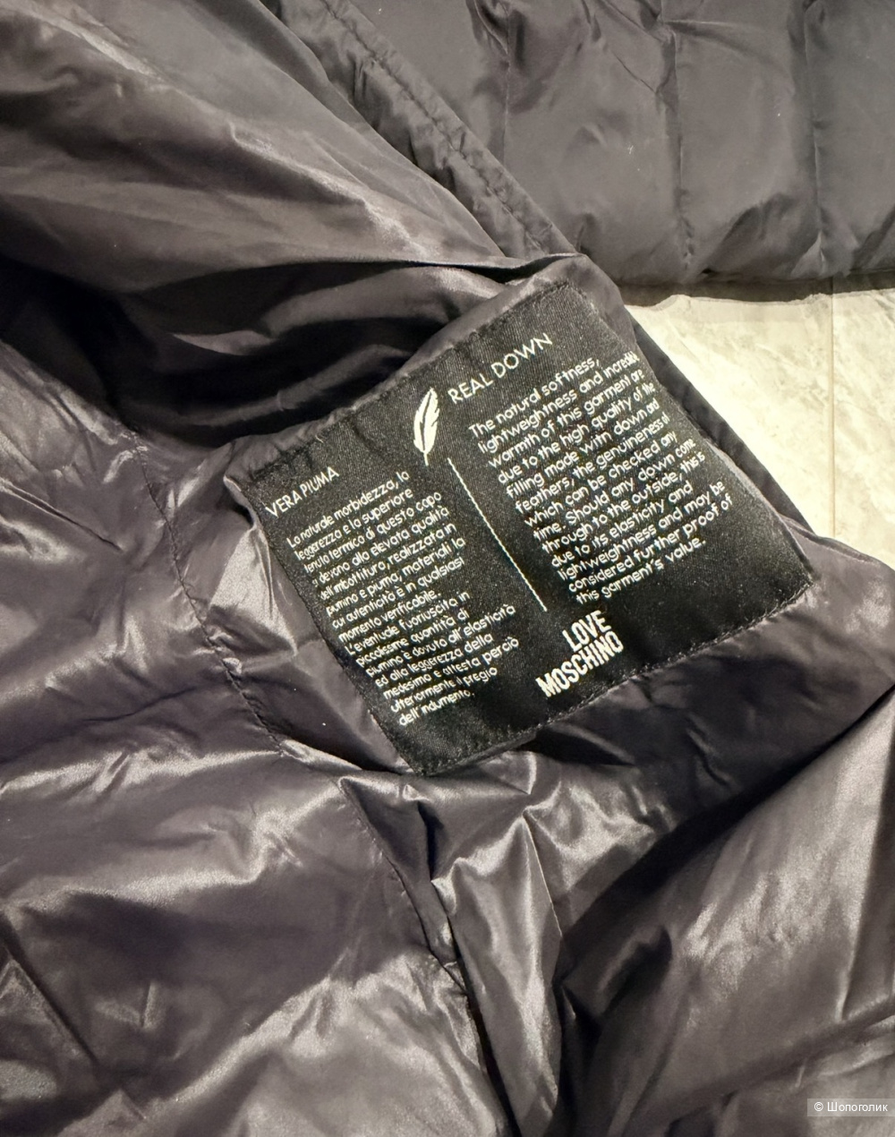 Куртка пуховик Moschino размер 40-42
