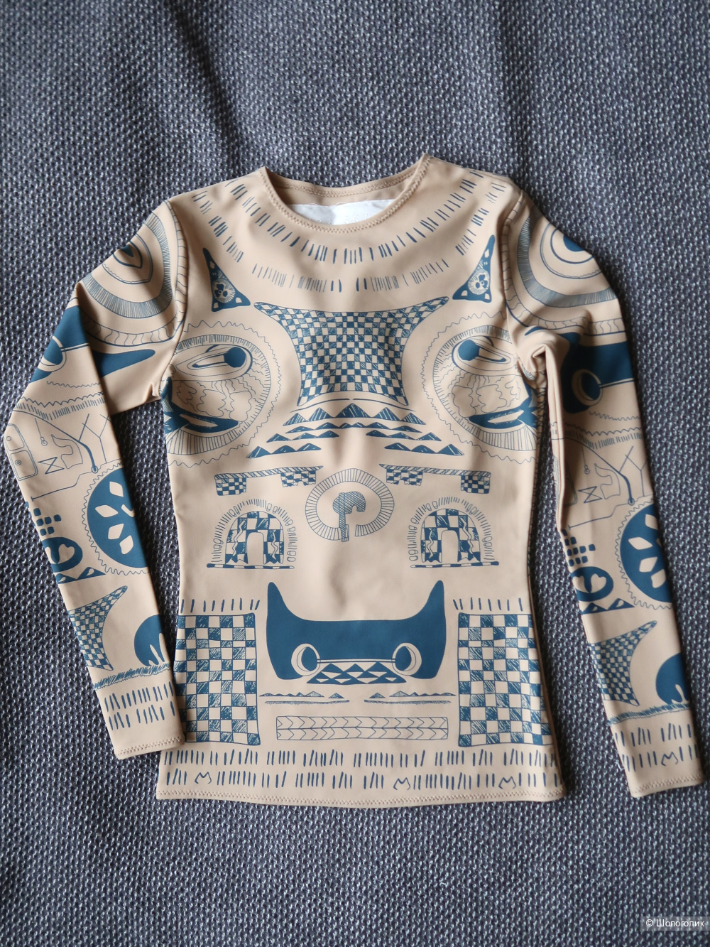 Лонгслив Maison Martin Margiela для H&M на XXS-XS