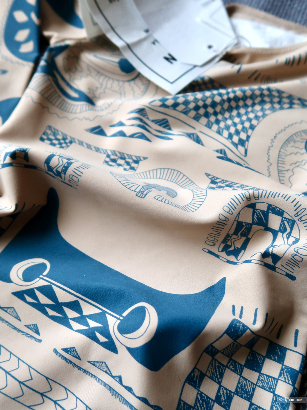 Лонгслив Maison Martin Margiela для H&M на XXS-XS