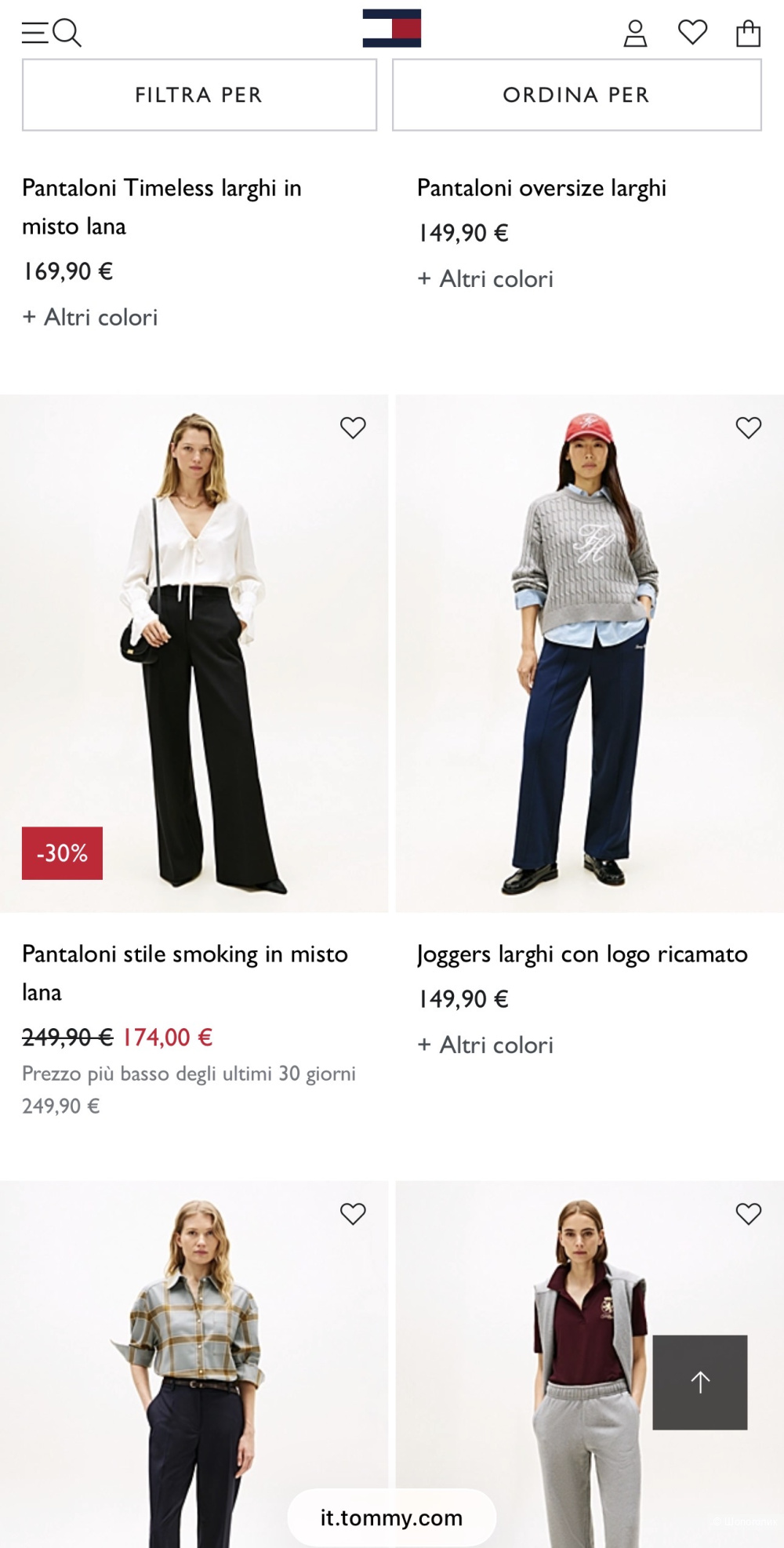 Брюки Tommy Hilfiger, размер 48-46