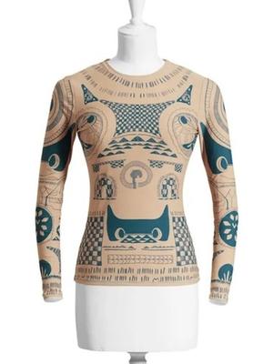 Лонгслив Maison Martin Margiela для H&M на XXS-XS