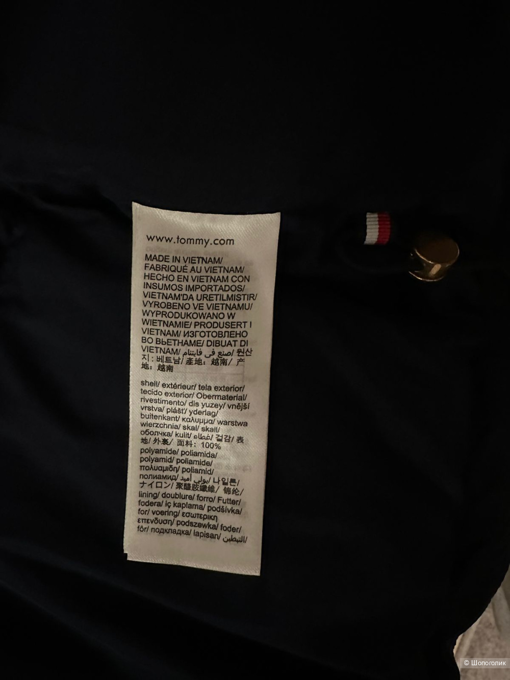 Tommy Hilfiger пуховик 42-44