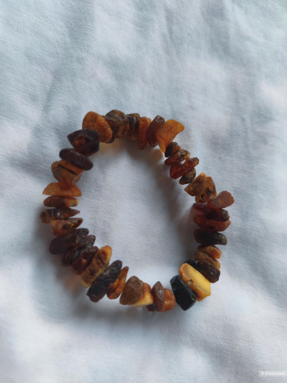 Браслет - манжет из янтаря No Name
