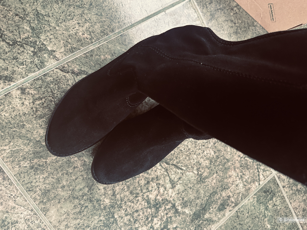 Замшевые сапоги Stradivarius р. 37 (36 росс)