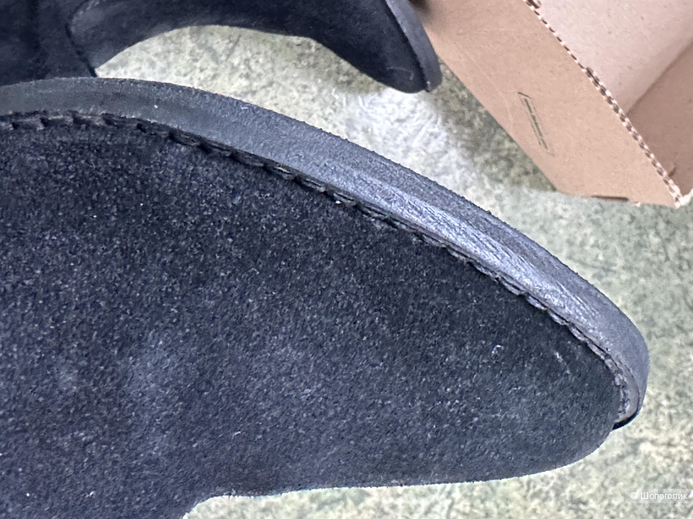 Замшевые сапоги Stradivarius р. 37 (36 росс)