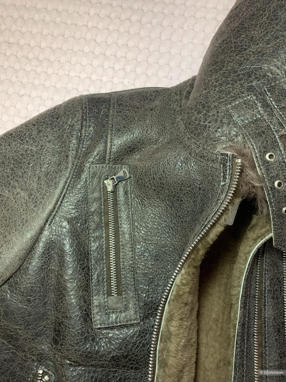 Дубленка, PUNO, размер 42-44 (рос.)