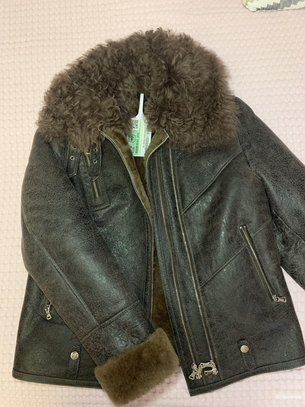 Дубленка, PUNO, размер 42-44 (рос.)