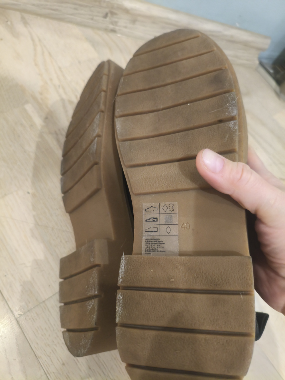 Кожаные Челси H&m размер 40