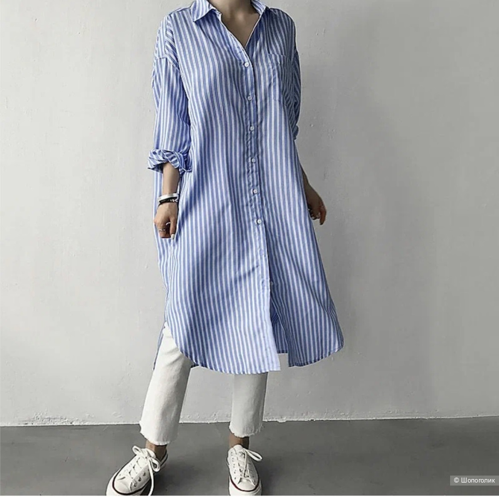 Платье- рубашка Re, р 46-48