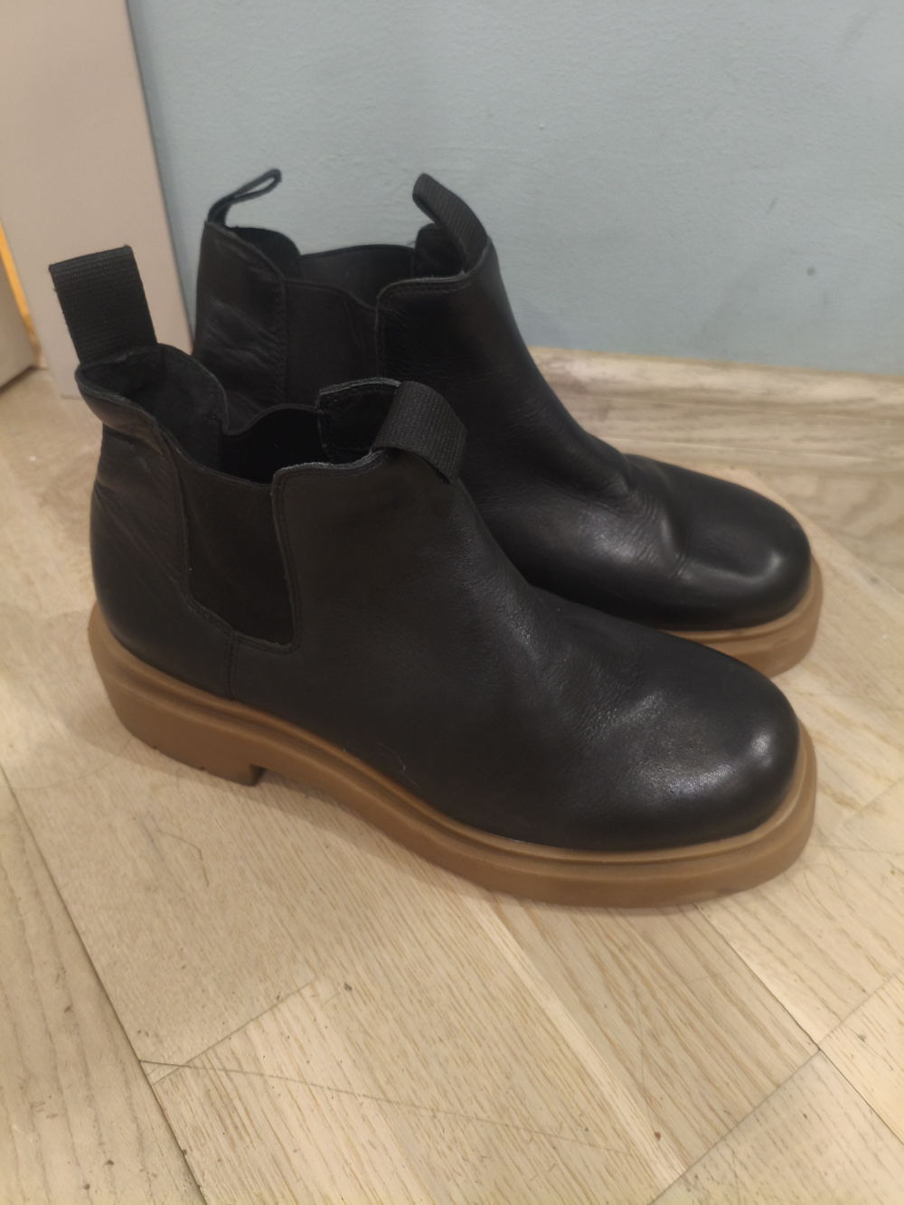 Кожаные Челси H&m размер 40