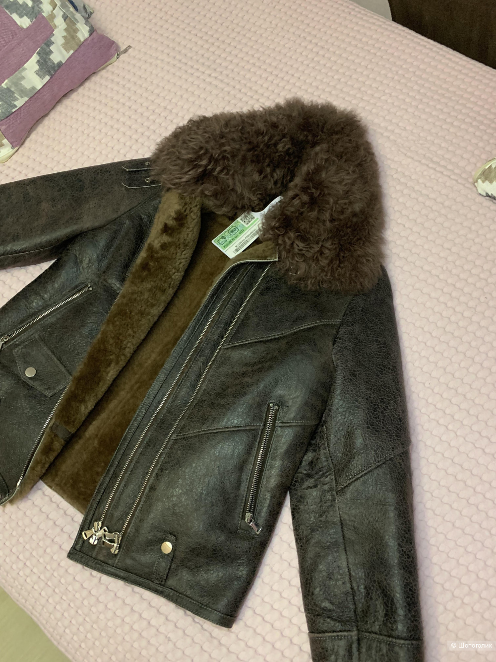 Дубленка, PUNO, размер 42-44 (рос.)