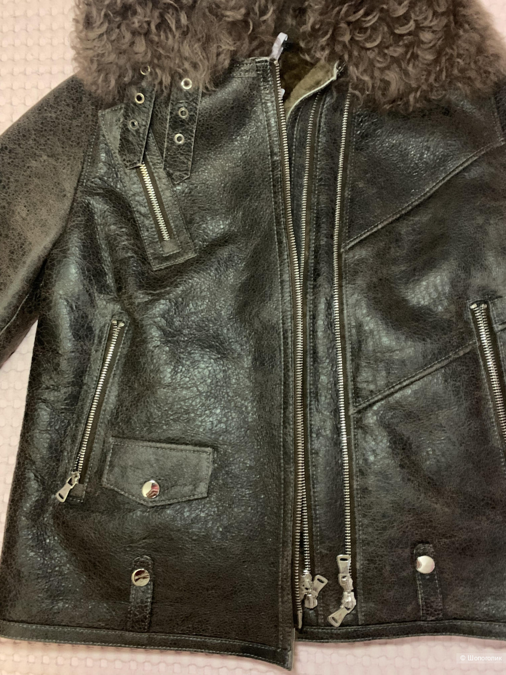 Дубленка, PUNO, размер 42-44 (рос.)