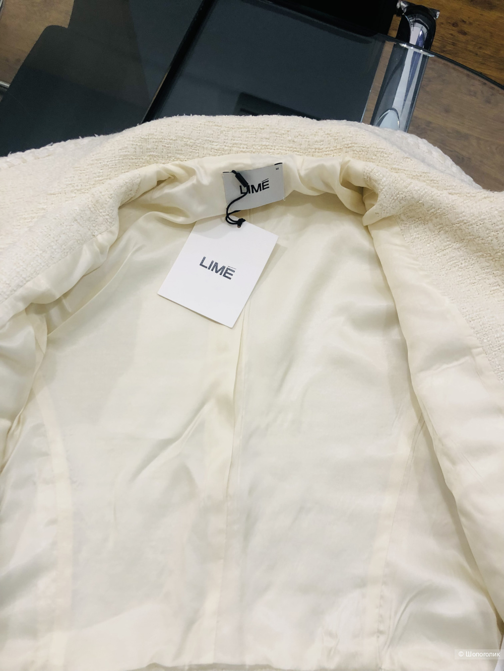 Блезер твидовый LIME (S/M)