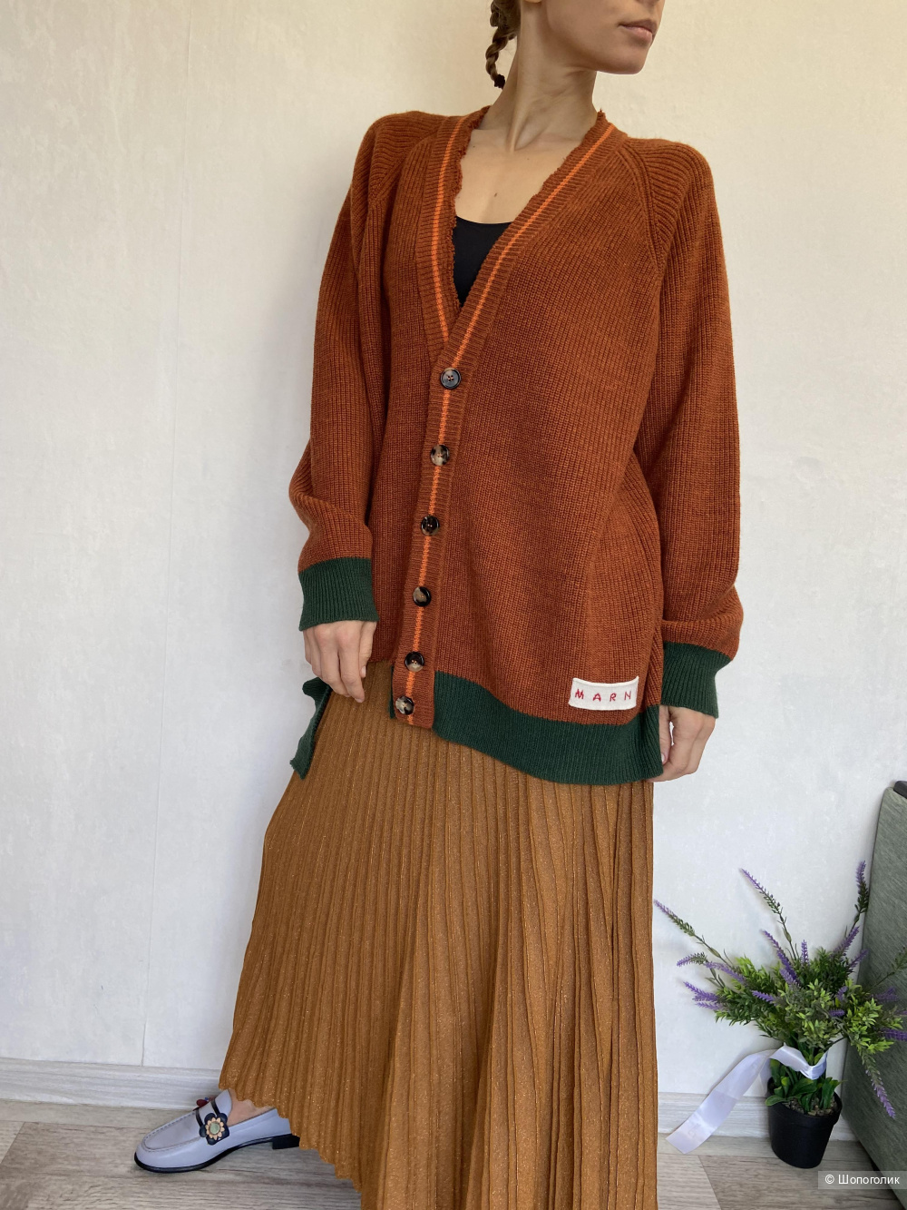 Marni кардиган oversize S/M