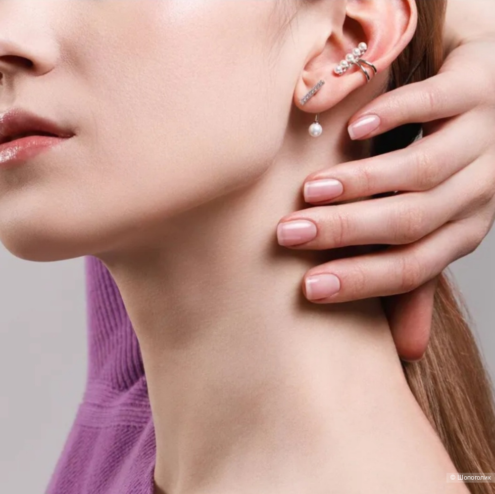 Моносерьга серебряная Sokolov one size