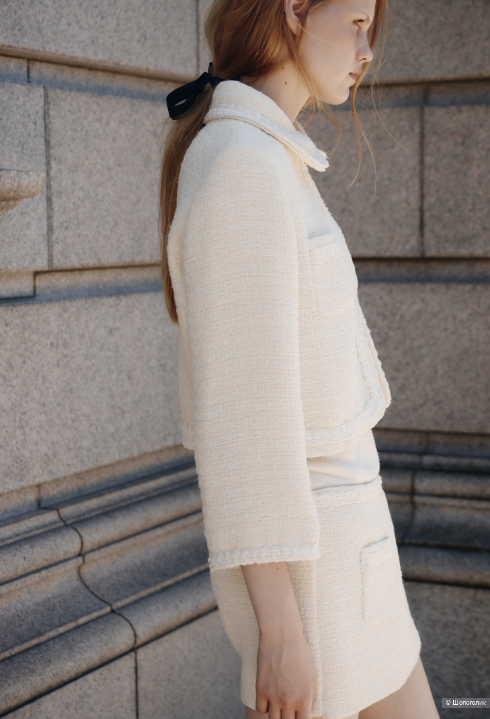 Блезер твидовый LIME (S/M)