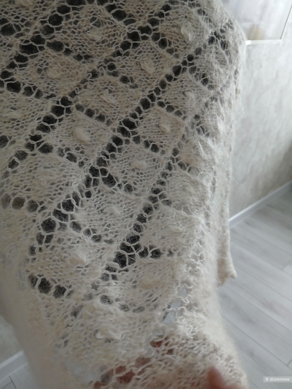 Пуховые платок р.one size