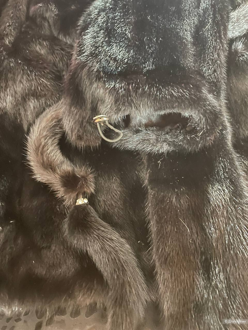 Норковая шуба Diamante Visone размер М