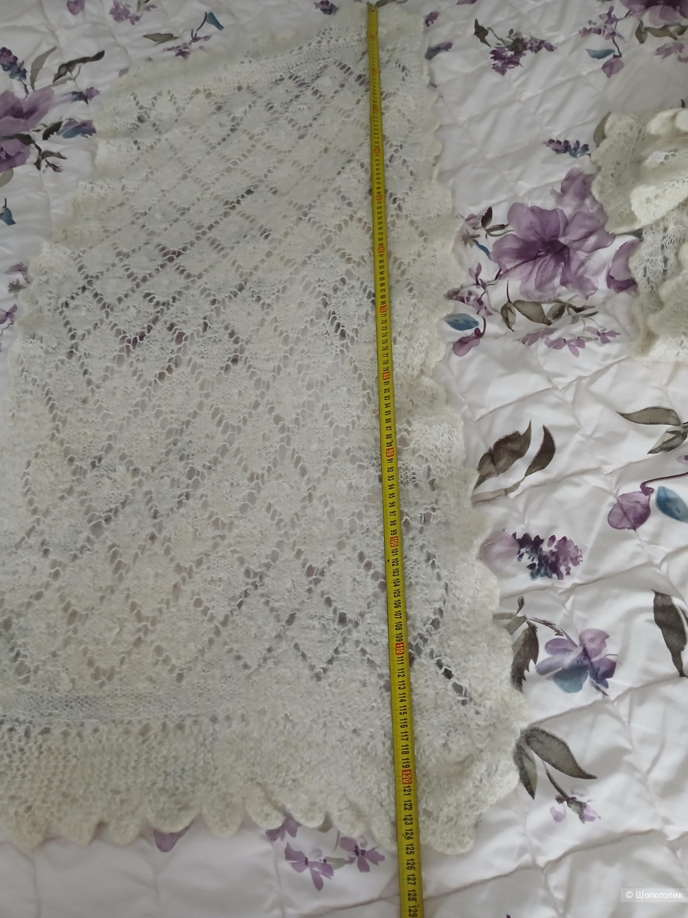 Пуховые платок р.one size