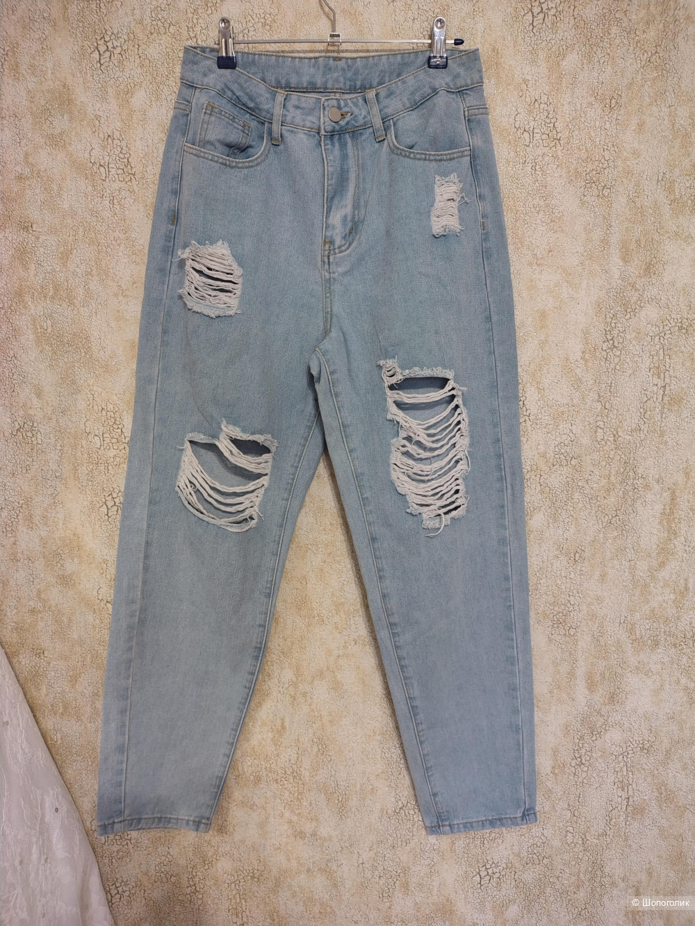Джинсы рваные Shein , размер 38( С-М)
