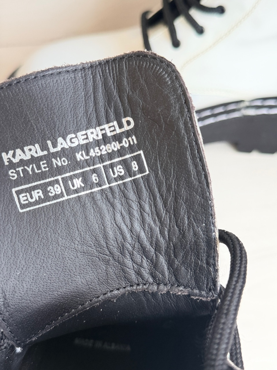 Ботинки Karl Lagerfeld, 39