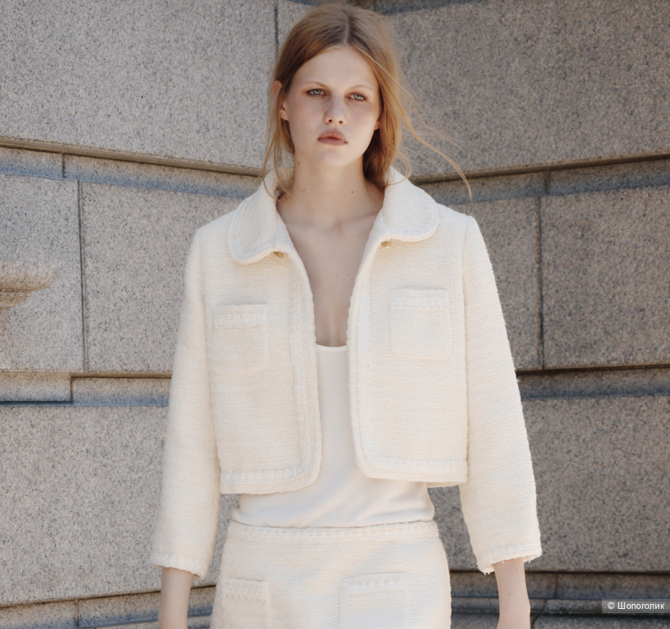 Блезер твидовый LIME (S/M)