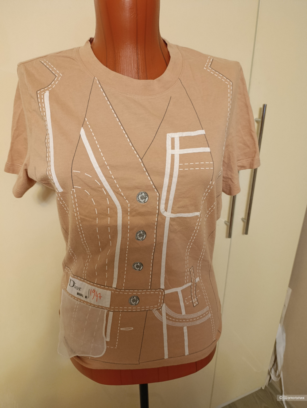 Футболка , christian dior, S-M