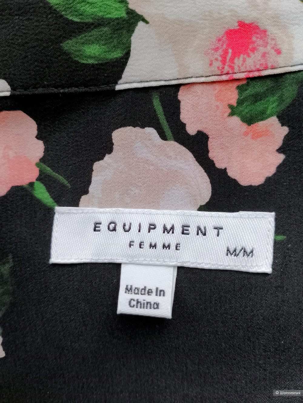 Платье шелковое Equipment, M