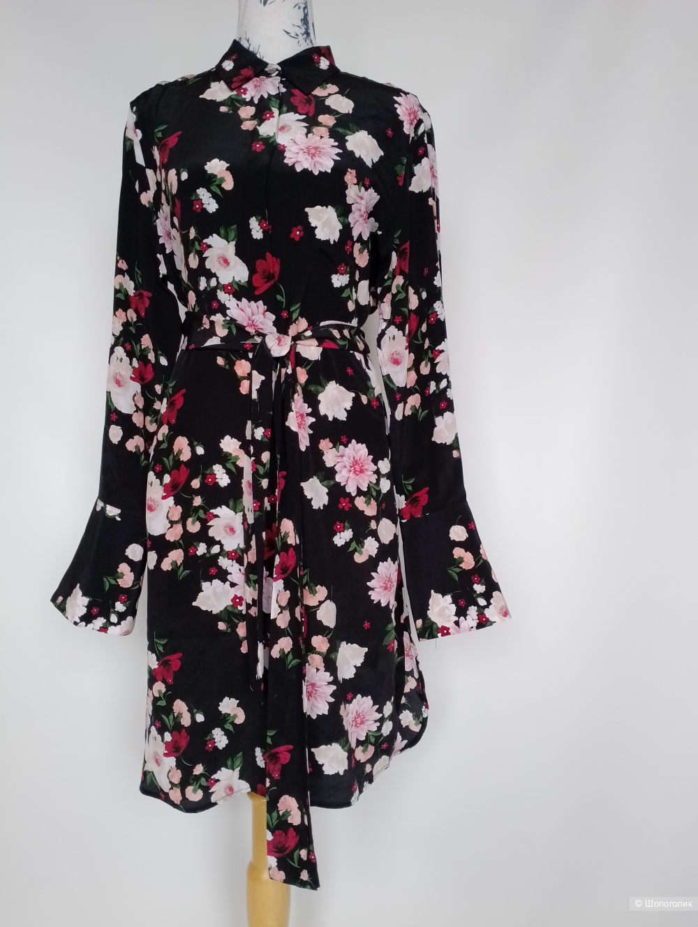 Платье шелковое Equipment, M