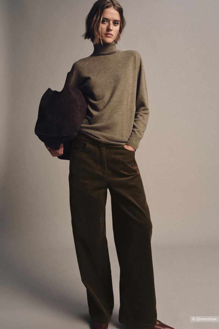 Вельветовые брюки no name/48