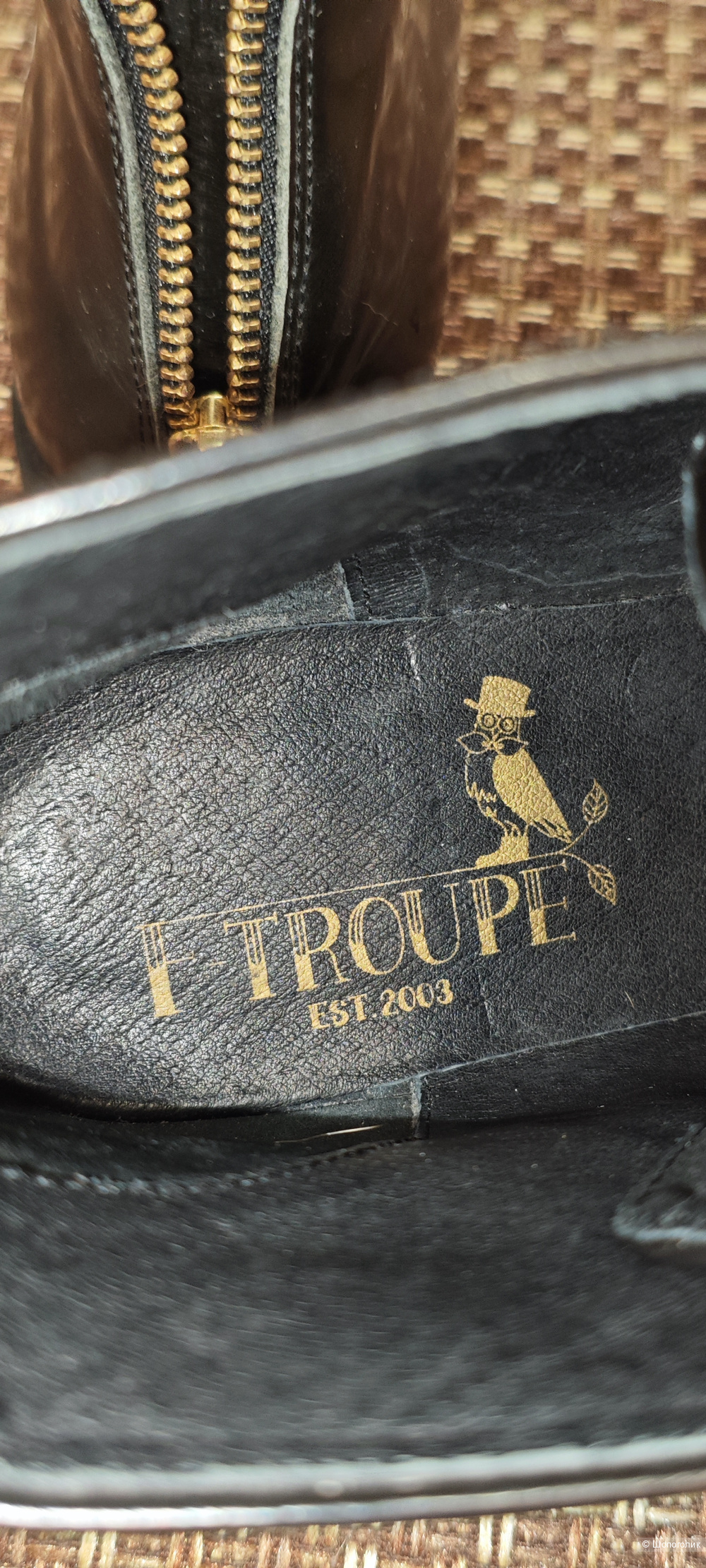 Ботинки туфли F Troupe 36/37 размер