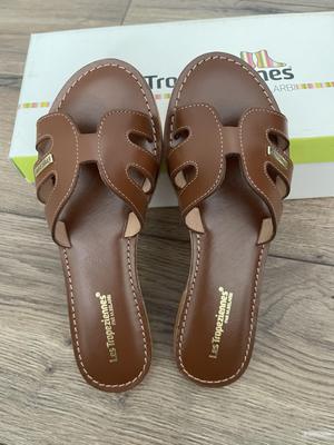 Кожаные пантолеты Les Tropeziennes 37 размер