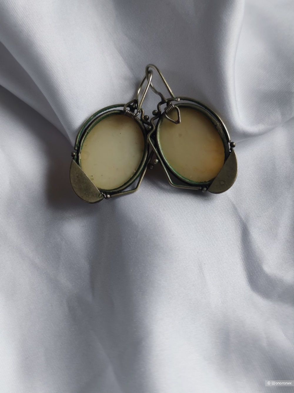 Серьги мельхиор