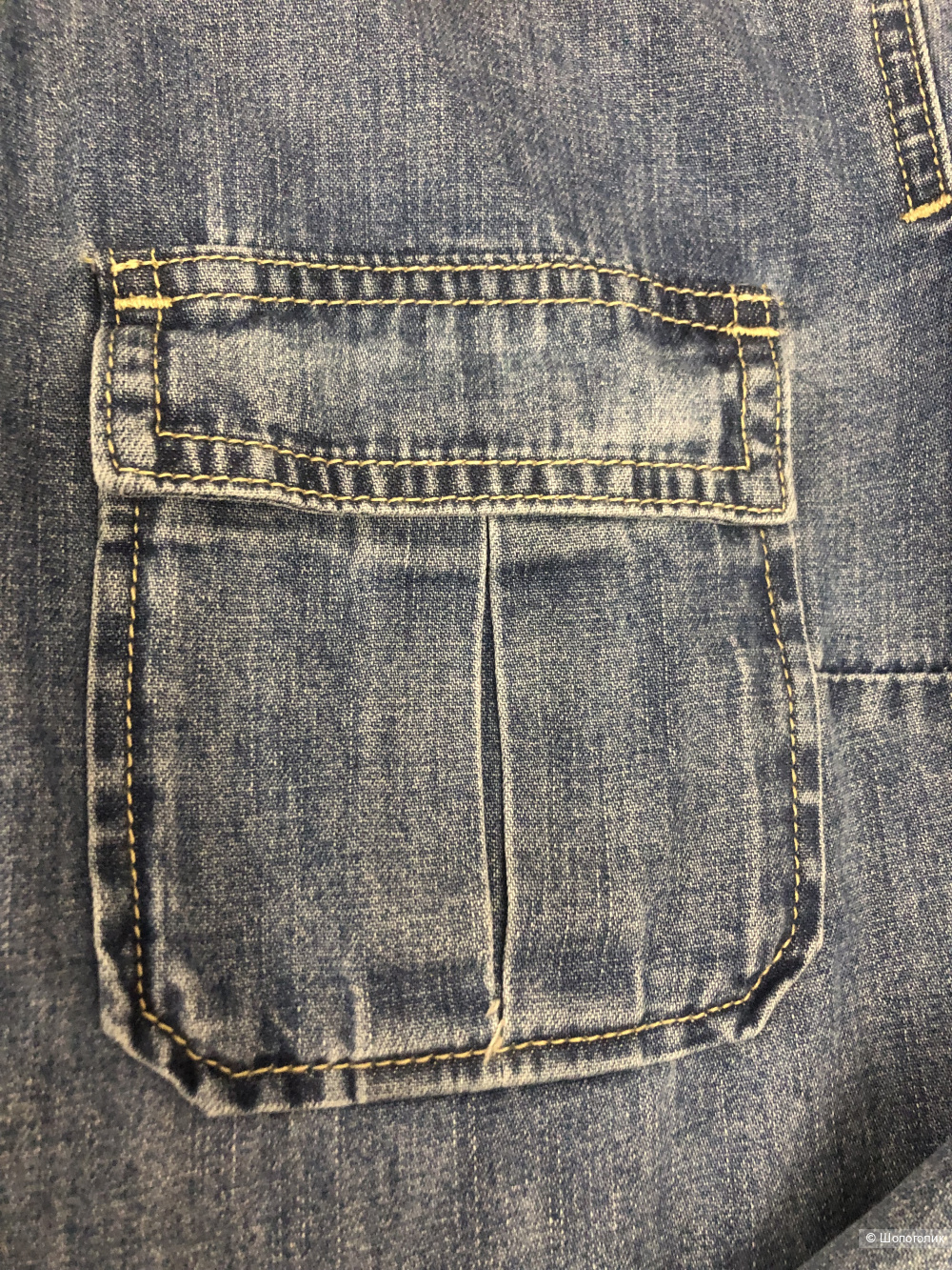 Джинсовая рубашка LIME (S)