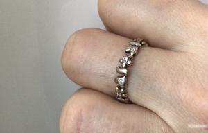 Серебряное кольцо Sunlight, 17 размер