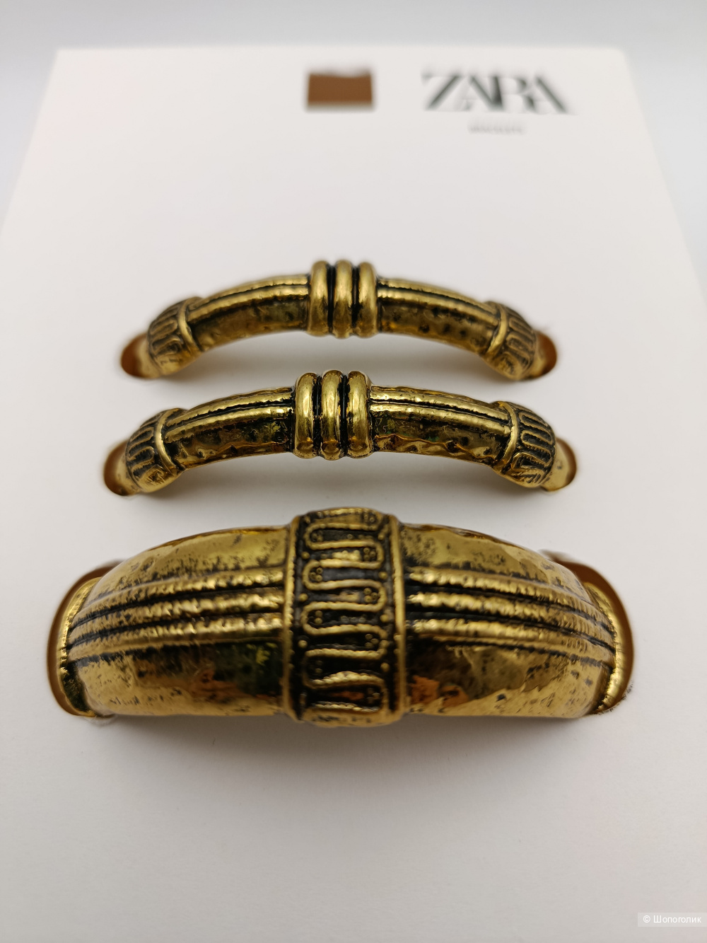 Браслеты Zara набор 3 штуки