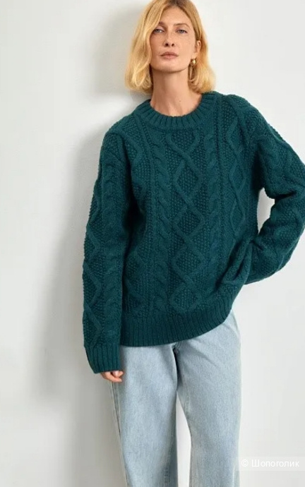 Джемпер с шерстью Emka, L