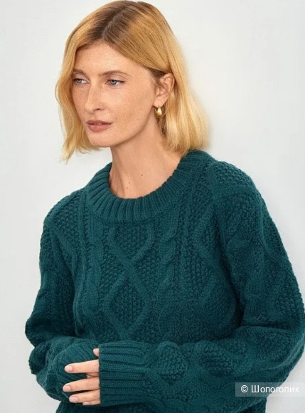 Джемпер с шерстью Emka, L