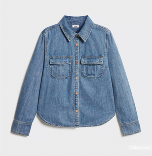 Джинсовая рубашка LIME (S)