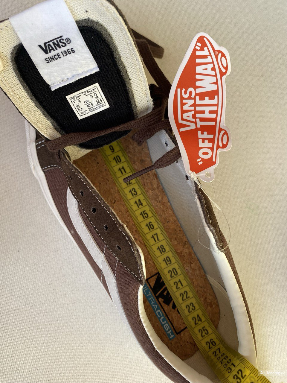 Кеды Vans Sk8-Low Reissue SF Унисекс р.40