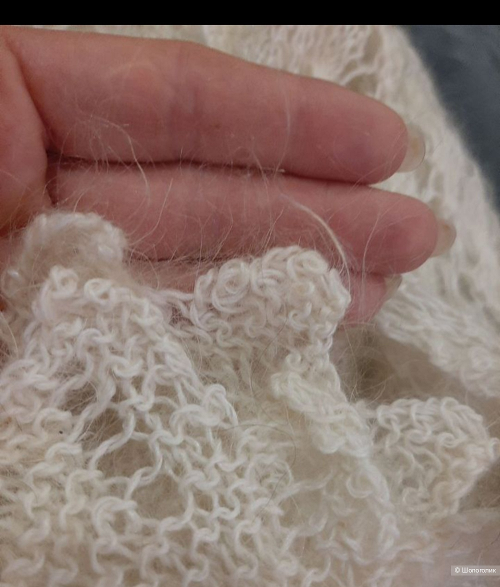 Оренбургский пуховый платок р.м