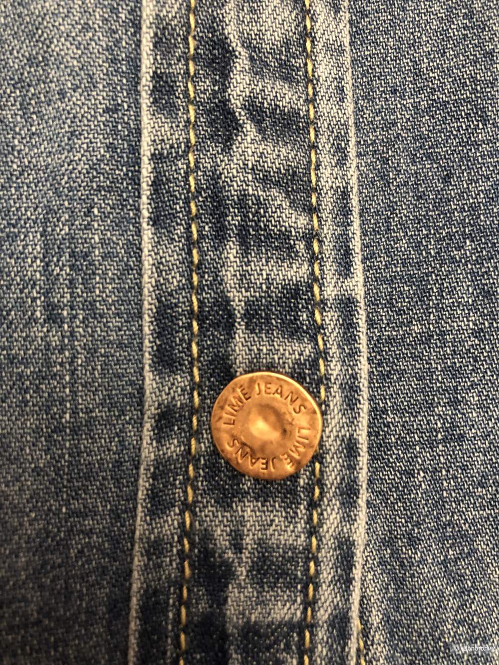 Джинсовая рубашка LIME (XS)