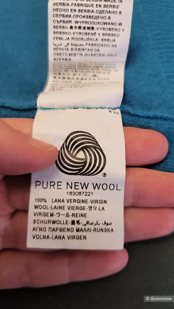 Водолазка из 100% шерсти мериноса Benetton XS -S